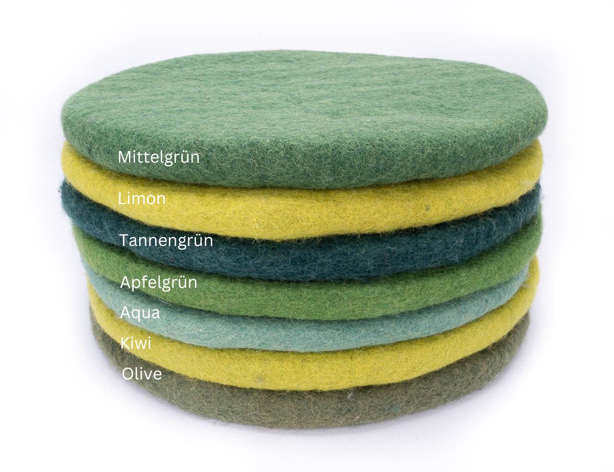 leinenkissen 50x50 in Grünblau cm – By Native Army Green