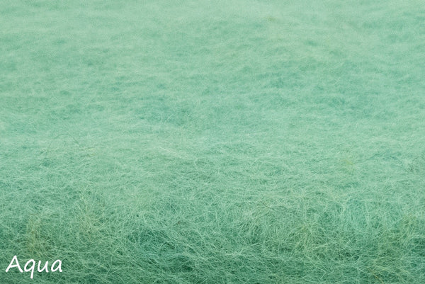 Sitzkissen aus Filz (100% Wolle) rund , 35cm, Blautöne - fair gehandelt