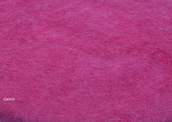 Sitzkissen aus Filz (100% Wolle) rund , 35cm, Rosa-, Pink-, Beerentöne - fair gehandelt