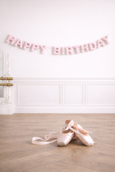 Girlande Happy Birthday de Luxe