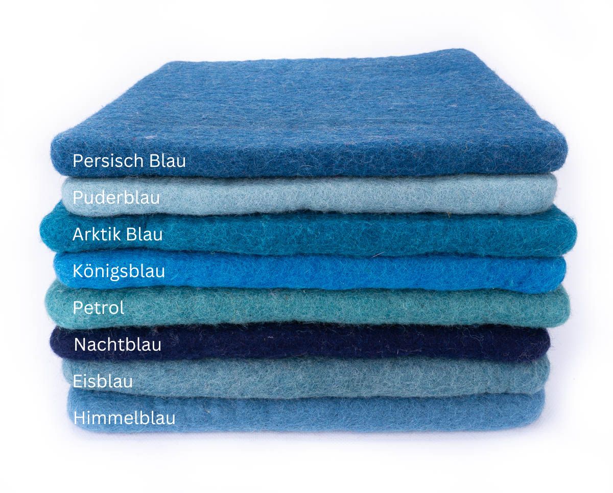Hygiene-Schild: Bitte Hände Desinfizieren – 35x35 Cm, Blau, Für Praxen & Innenräume