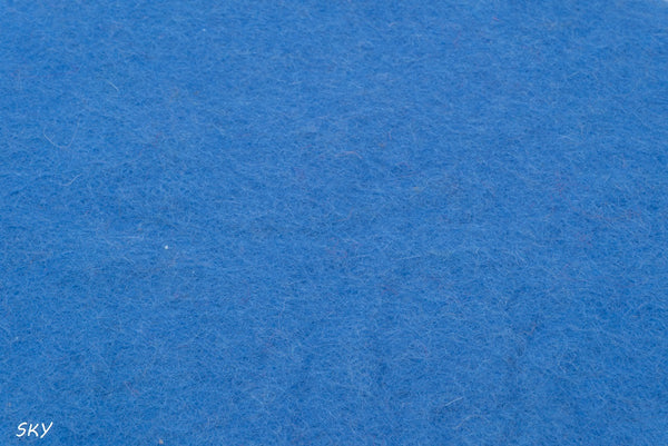 Sitzkissen aus Filz (100% Wolle), Quadratisch, 35 x 35cm, blau- und grüntöne - fair gehandelt