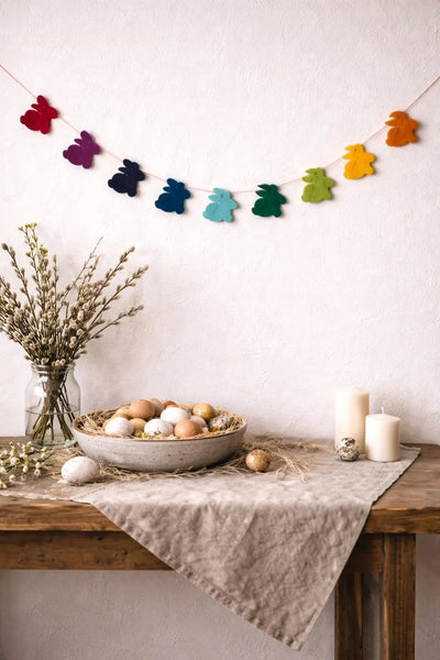 feelz Girlande Hasen bunt