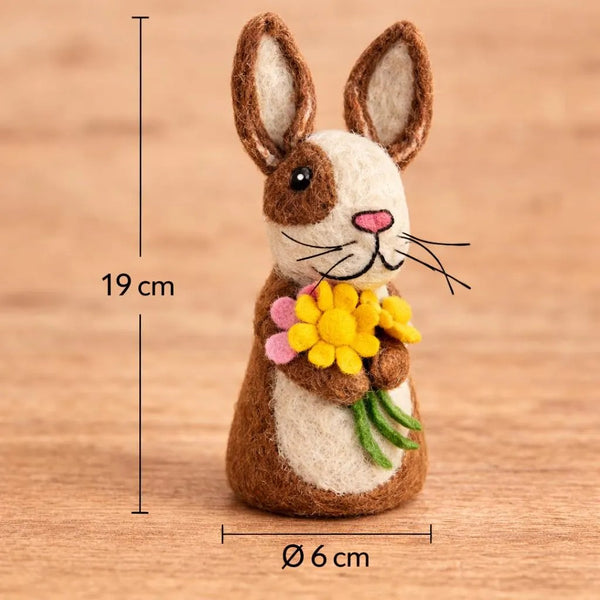 feelz Eierwärmer Hase mit Blumen Größe