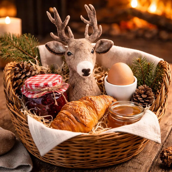 feelz Eierwärmer Hirsch im Korb
