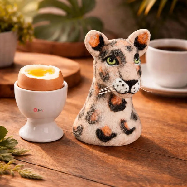 feelz Eierwärmer Leopard mit Ei