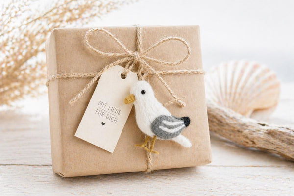 feelz Möwe aus Filz Hänger als Geschenk
