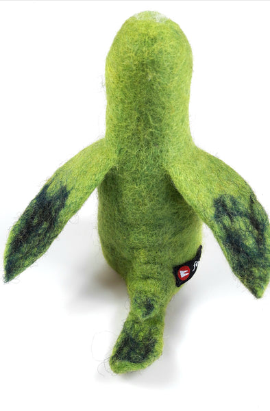 Eierwärmer Papagei, Tierfigur aus Filz, Ostergeschenk