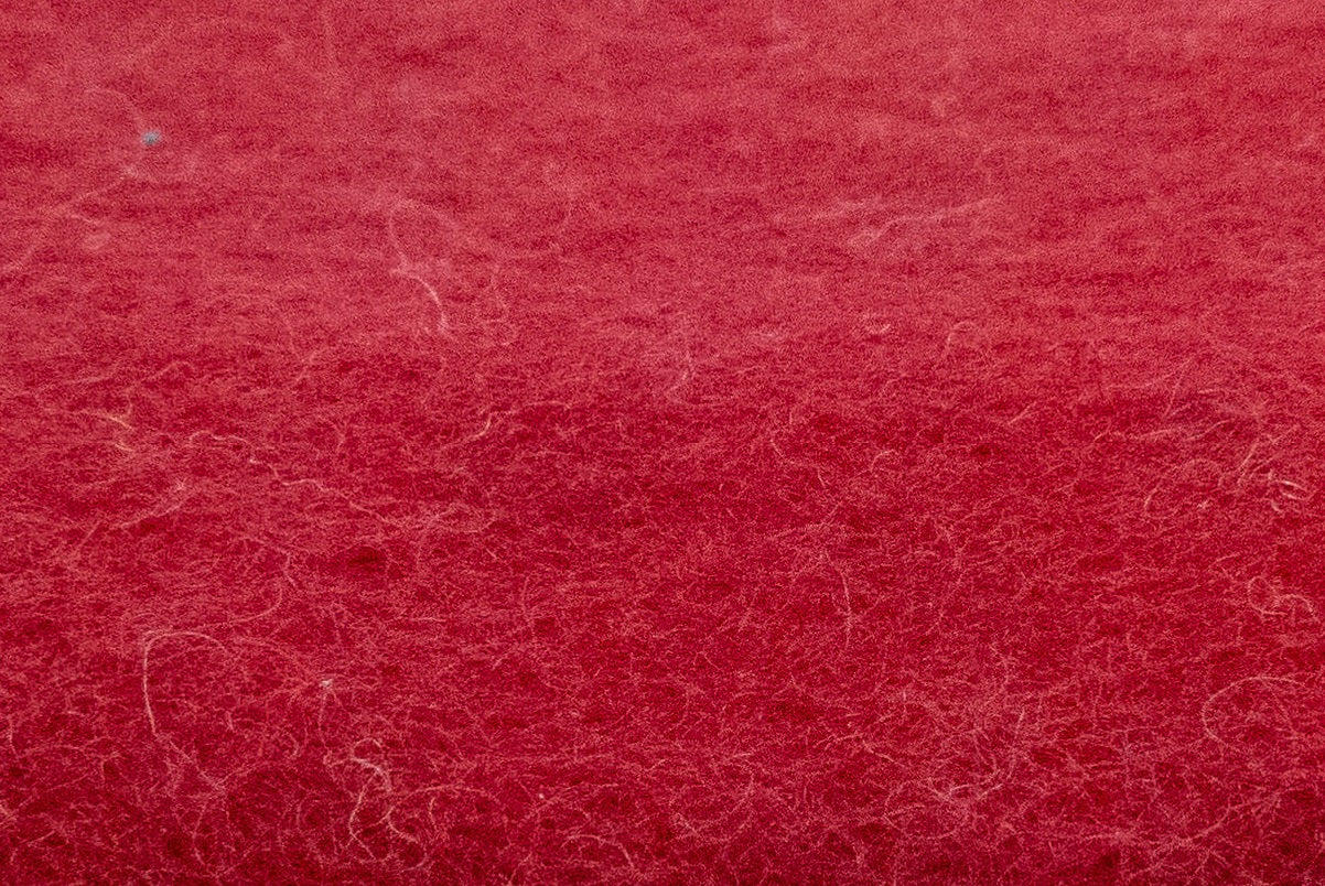 Sitzkissen aus Filz (100% Wolle) Quadratisch, 40x40cm, gelb, rot- und pinktöne - fair gehandelt