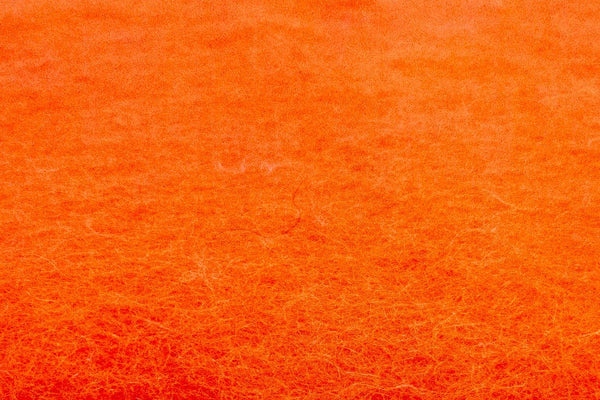 Sitzkissen aus Filz (100% Wolle) Quadratisch, 35x35cm, gelb, rot- und pinktöne - fair gehandelt