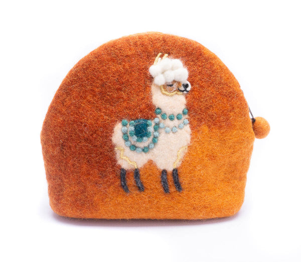 Kosmetiktäschchen mit Lama