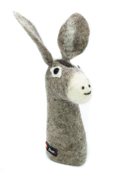 feelz - Eierwärmer Tiermotiv Esel von Hand gefilzt (100% Schurwolle) - fair gehandelt