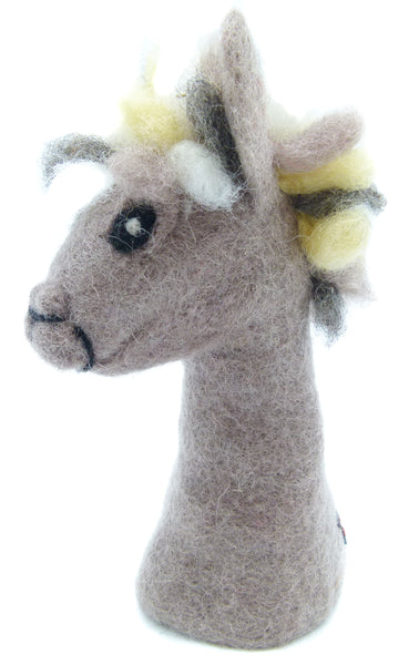 Eierwärmer Lama, Alpaka aus Filz, Osterdeko