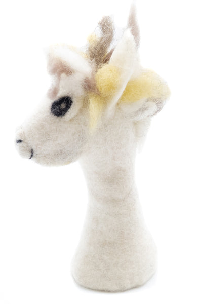 Eierwärmer Lama, Alpaka aus Filz, Osterdeko