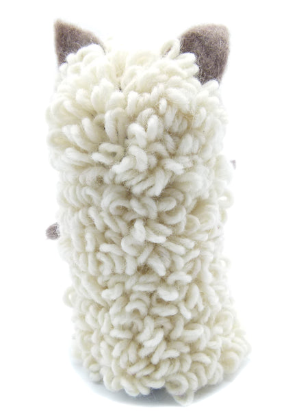 Eierwärmer Schaf, Tierfigur aus Filz, Ostergeschenk, Osterdeko