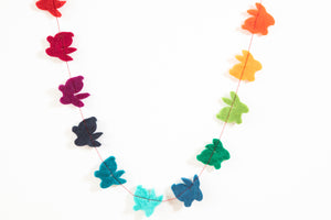 Girlande Hase, bunt oder pastell, 180 cm, Osterdeko